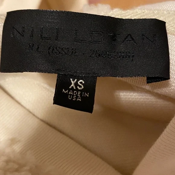 NILI LOTAN Marcello fleece hoodie pullover jacket natural xsmall - Picture 11 of 13